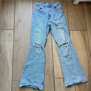 High-Waisted Bootcut Levi Jeans